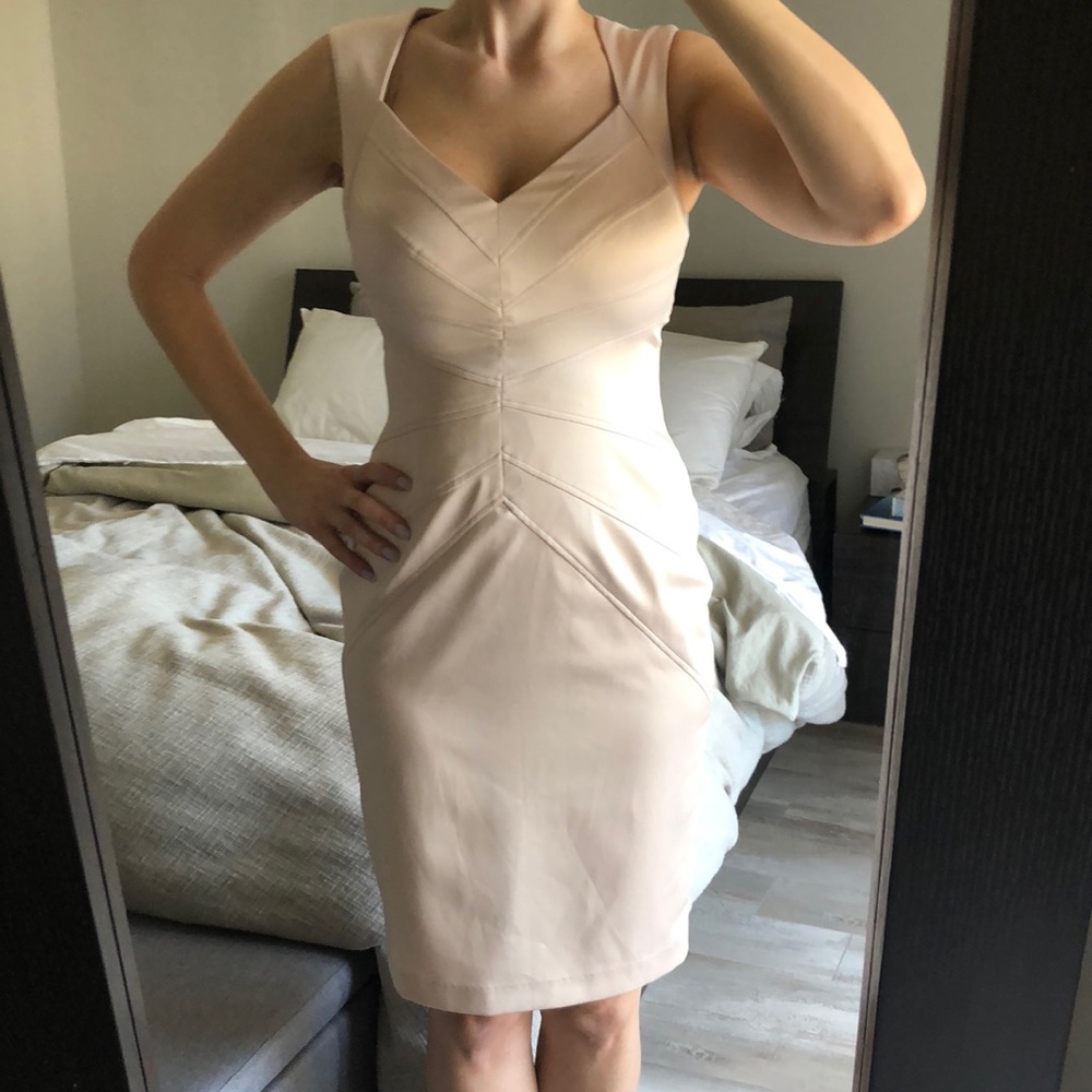 Stunning Jessica Simpson cream dress! NEW W/ TAGS